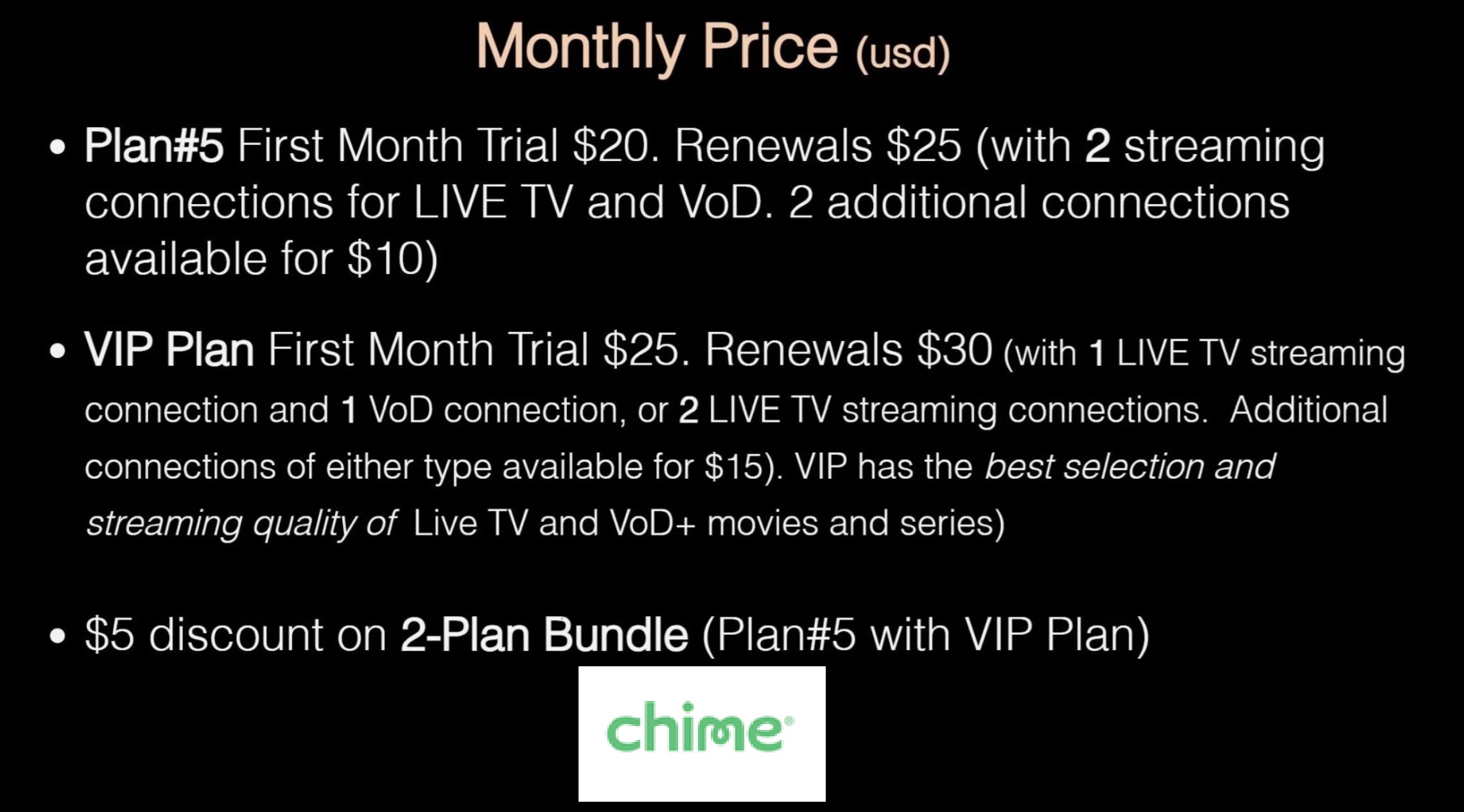 Pricing