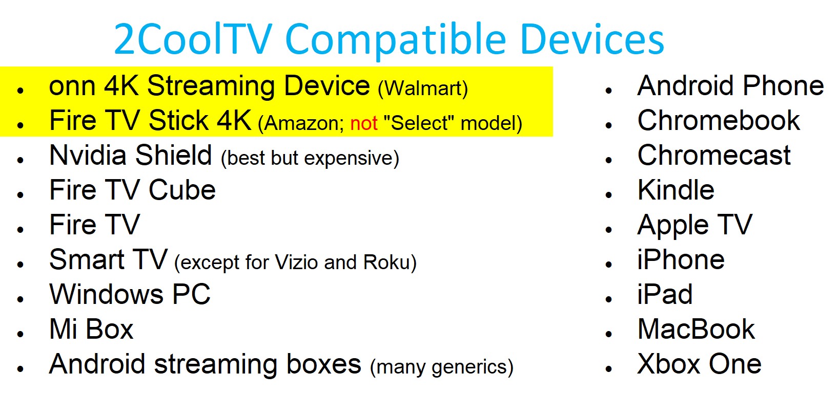 devices